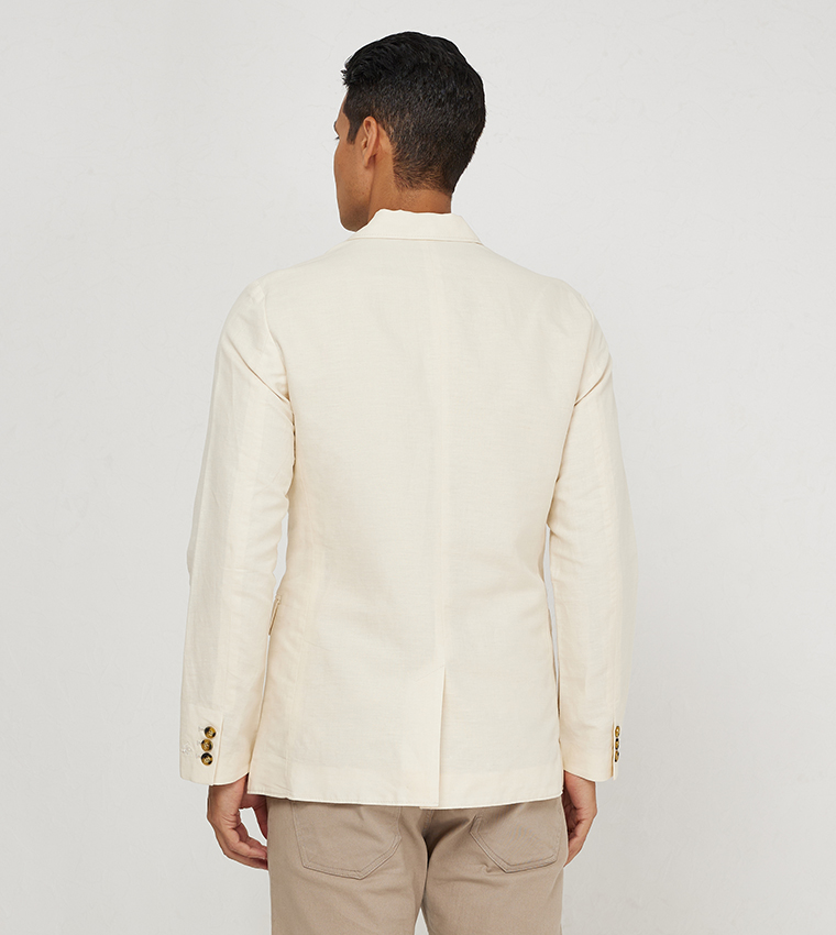 Single Breasted Lapel Collar Blazer