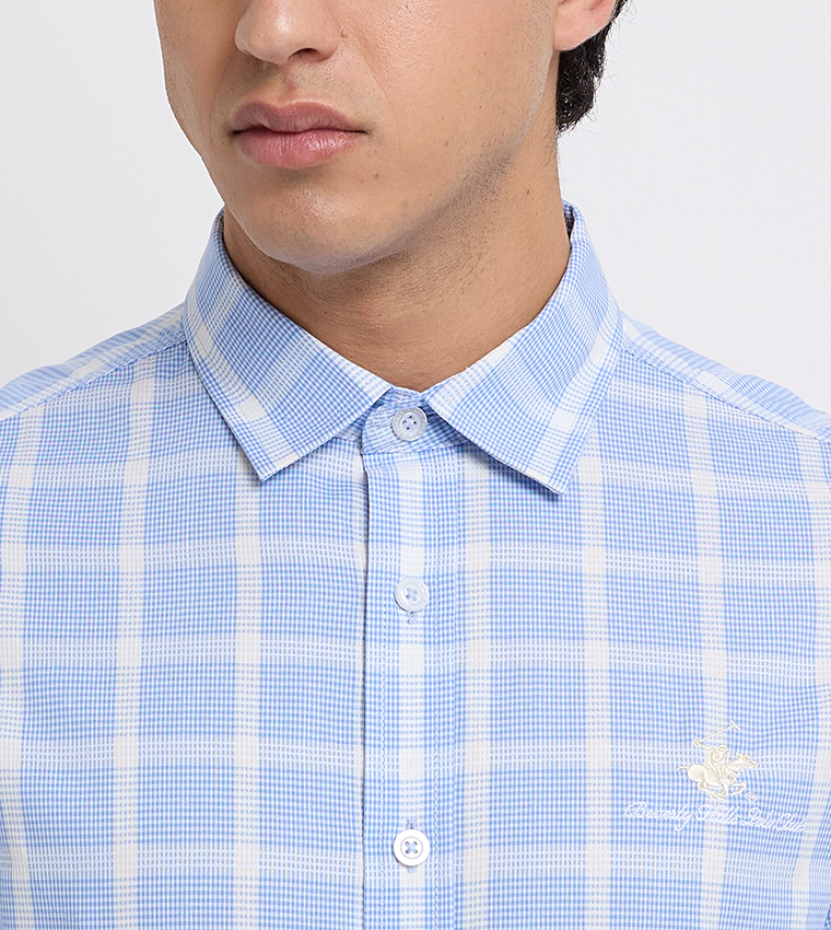 Plaid Long Sleeves Casual Shirt