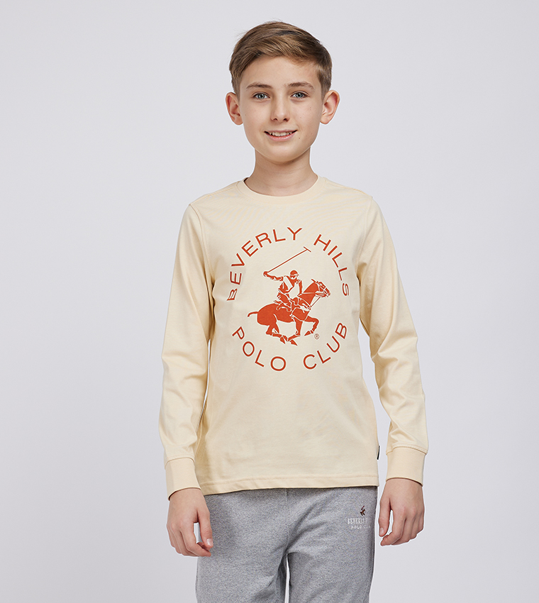 Logo Printed Crew Neck T-Shirt