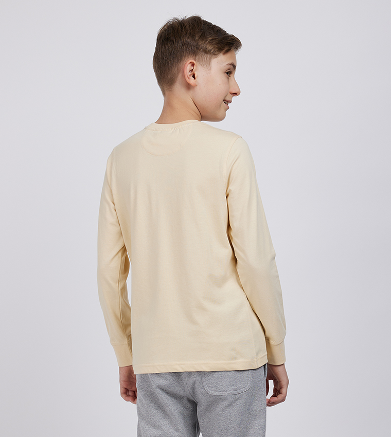 Logo Printed Crew Neck T-Shirt