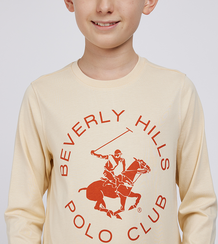 Logo Printed Crew Neck T-Shirt