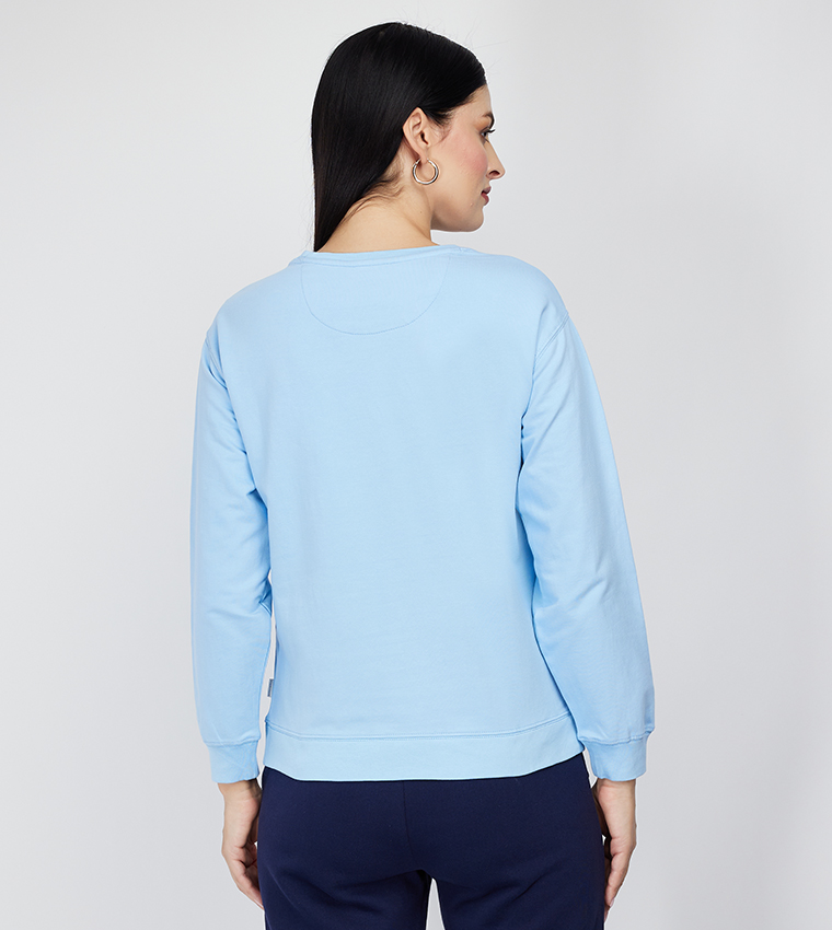 Embroidered Long Sleeves Sweatshirt