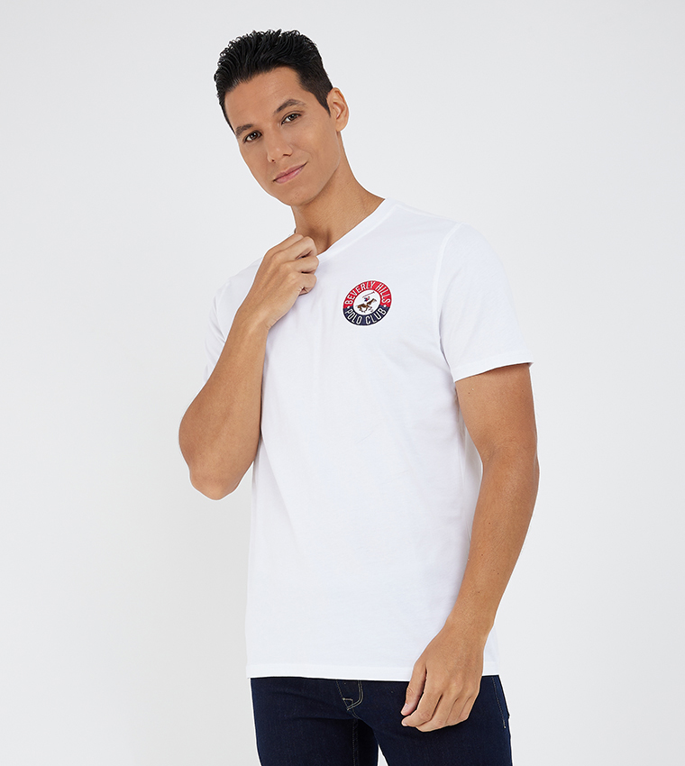 Logo Embroidered Short Sleeves T-Shirt