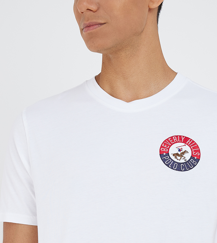 Logo Embroidered Short Sleeves T-Shirt