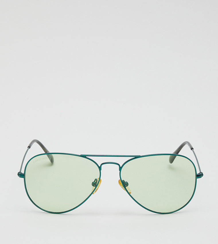 Metal Rim Aviator Sunglasses