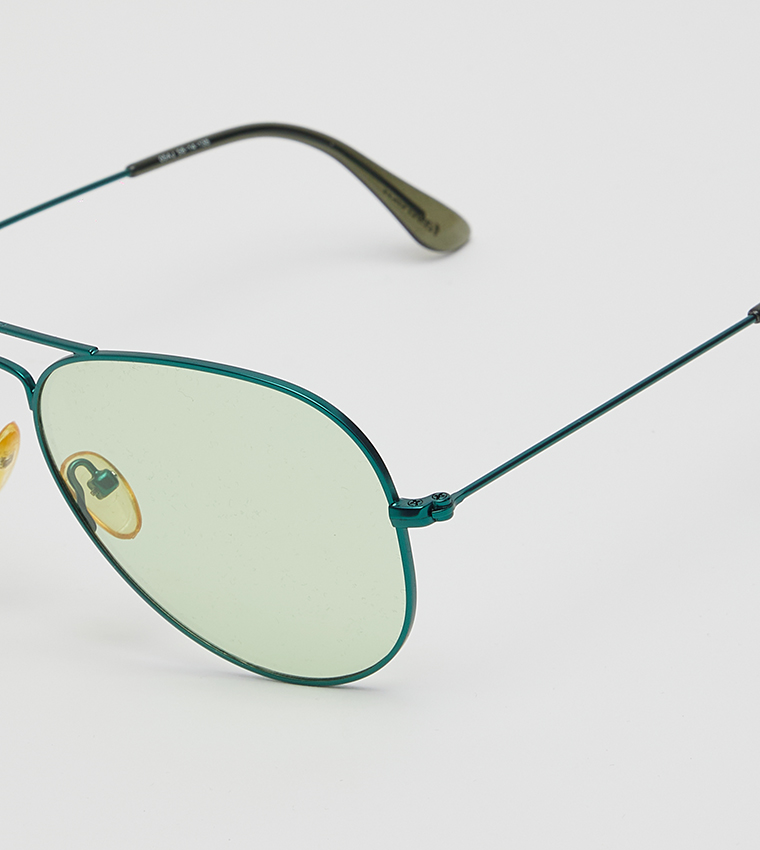 Metal Rim Aviator Sunglasses