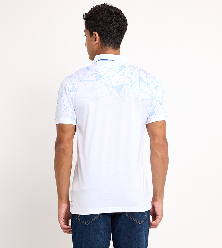 Logo Embroidered Short Sleeves Polo T-Shirt