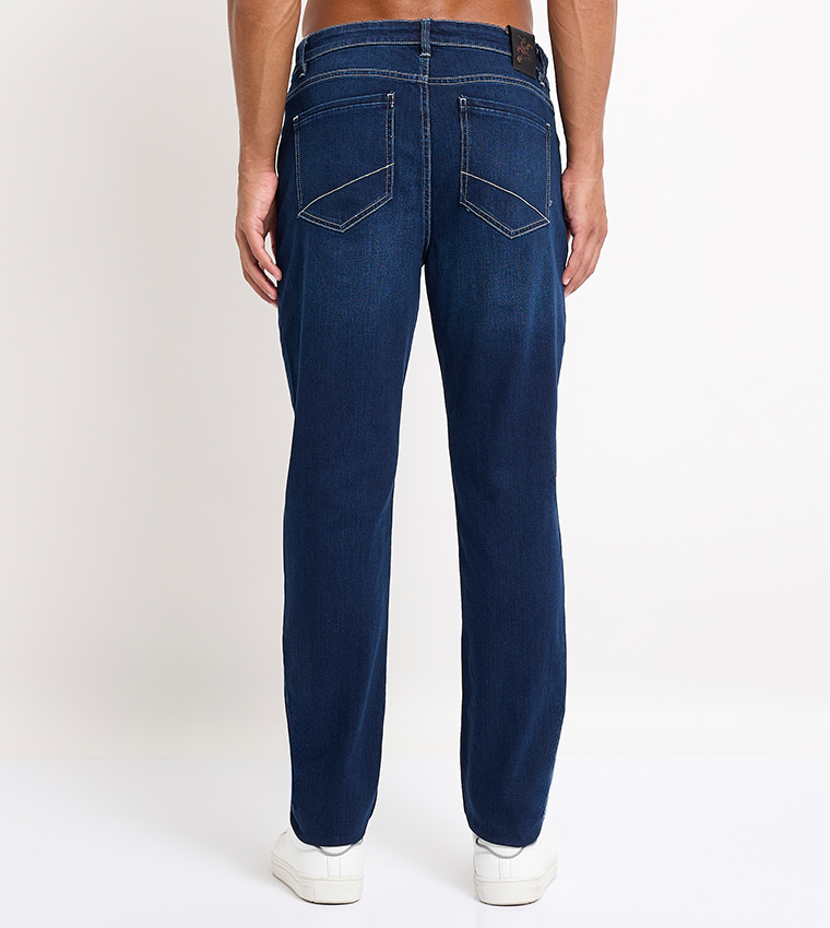Washed Slim Fit Jeans
