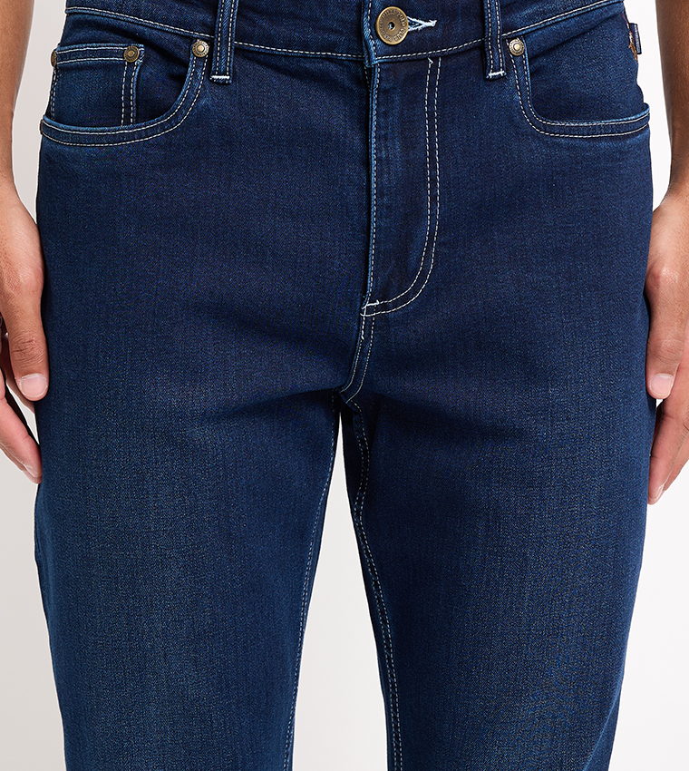 Washed Slim Fit Jeans