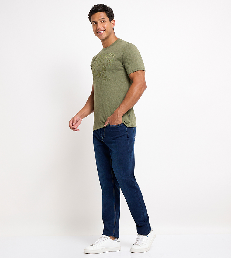 Washed Slim Fit Jeans