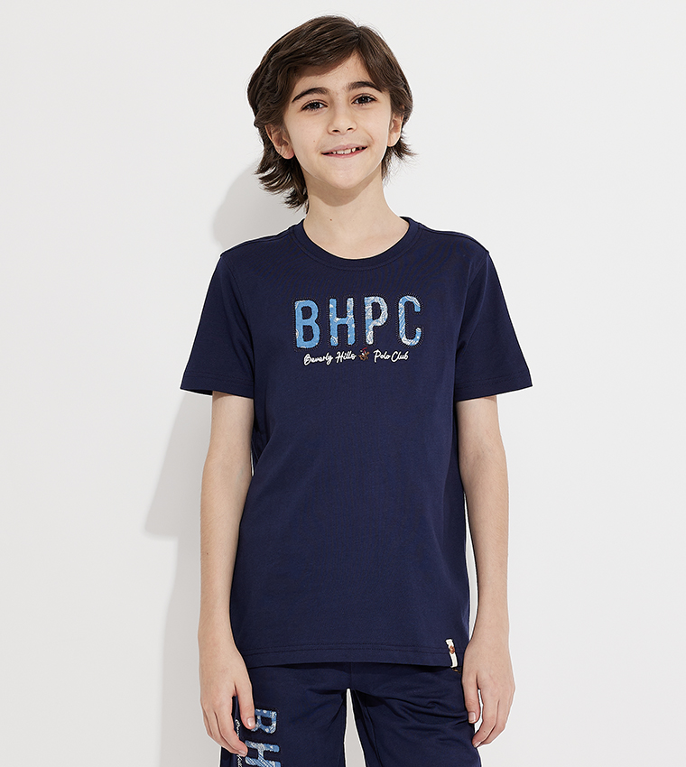Logo Embroidered Short Sleeves T-Shirt