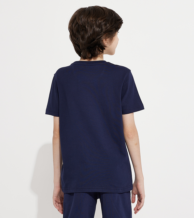 Logo Embroidered Short Sleeves T-Shirt