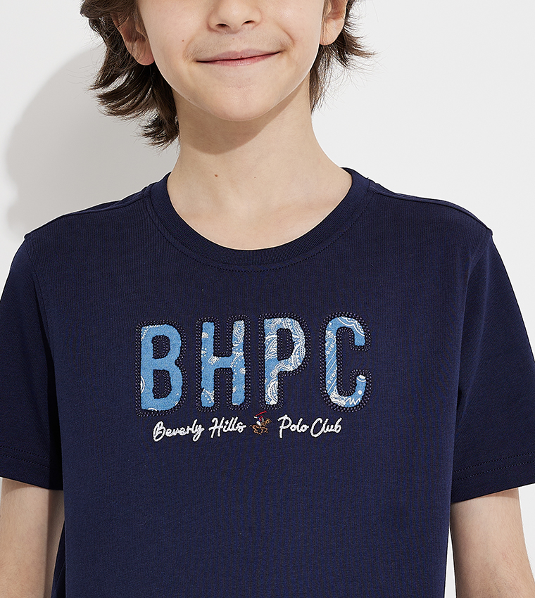 Logo Embroidered Short Sleeves T-Shirt