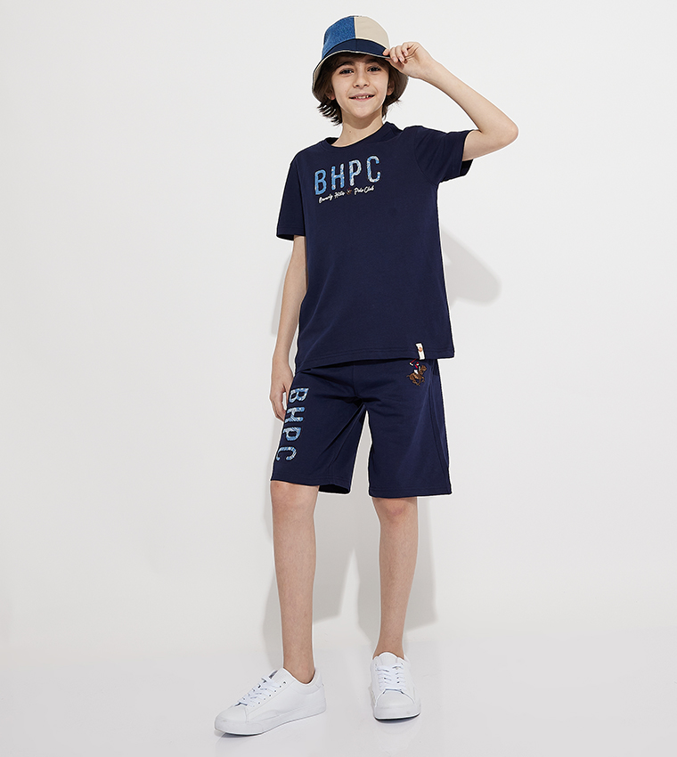 Logo Embroidered Short Sleeves T-Shirt