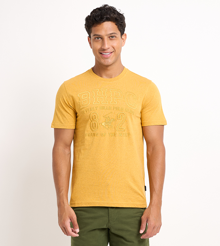 Monogram Embroidered Short Sleeves T-Shirt