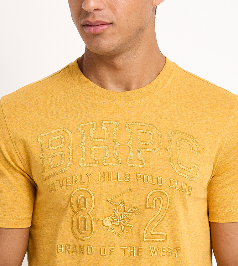 Monogram Embroidered Short Sleeves T-Shirt