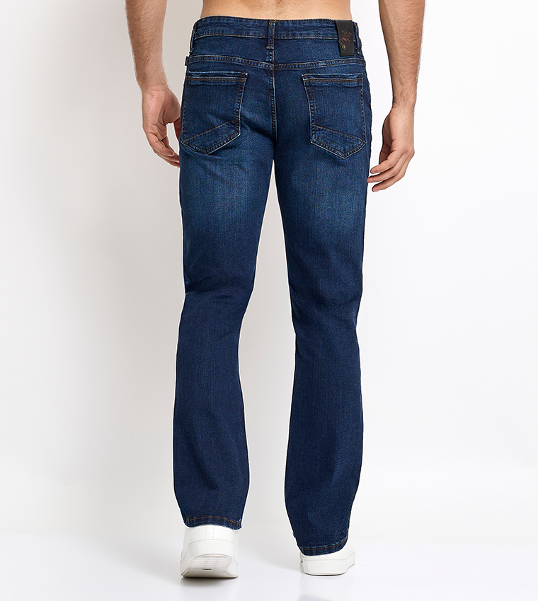 Washed Slim Fit Jeans