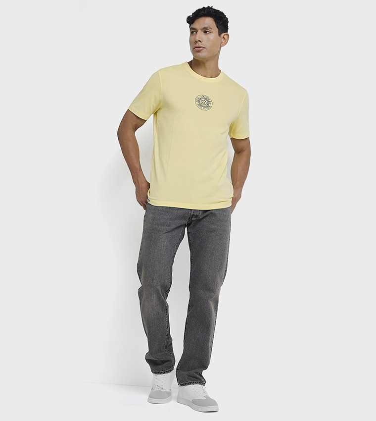 Logo Printed Crew Neck T-Shirt