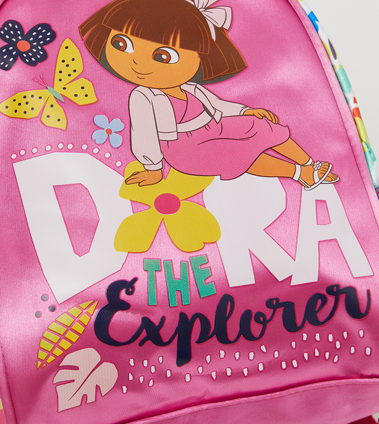Buy NICKELODEON @ Trucare Dora Explorer Backpack In Pink | 6thStreet Qatar