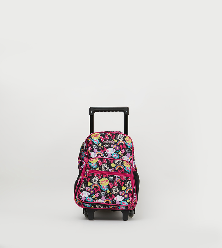 Minnie Printed Trolley Backpack