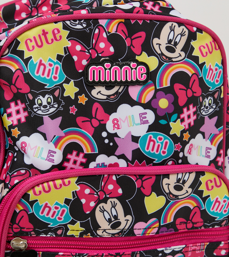 Minnie Printed Trolley Backpack