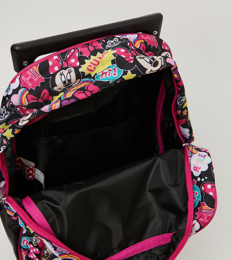 Minnie Printed Trolley Backpack