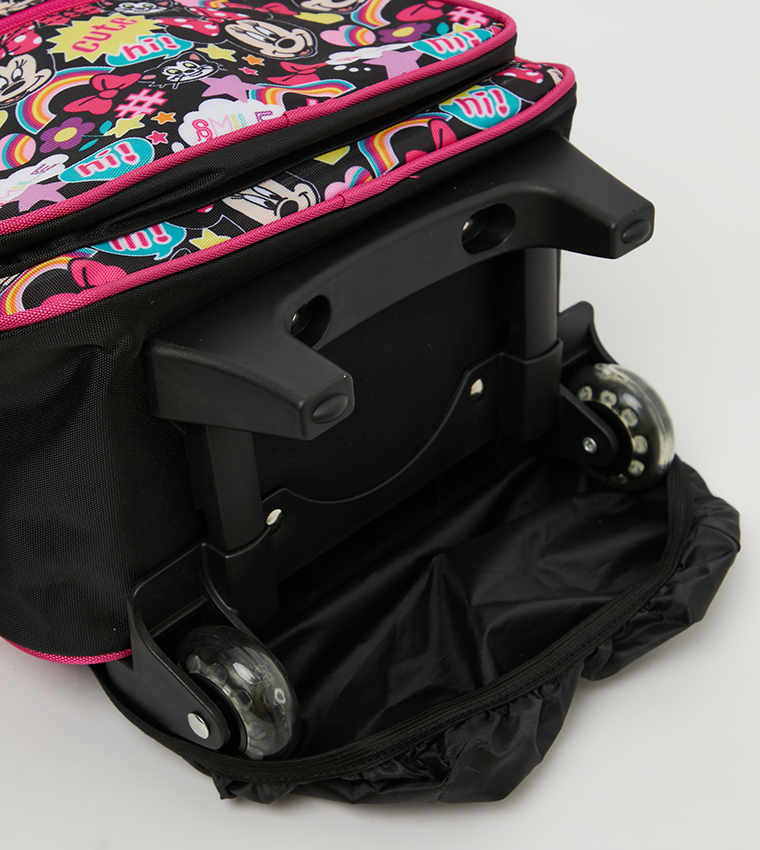 Minnie Printed Trolley Backpack