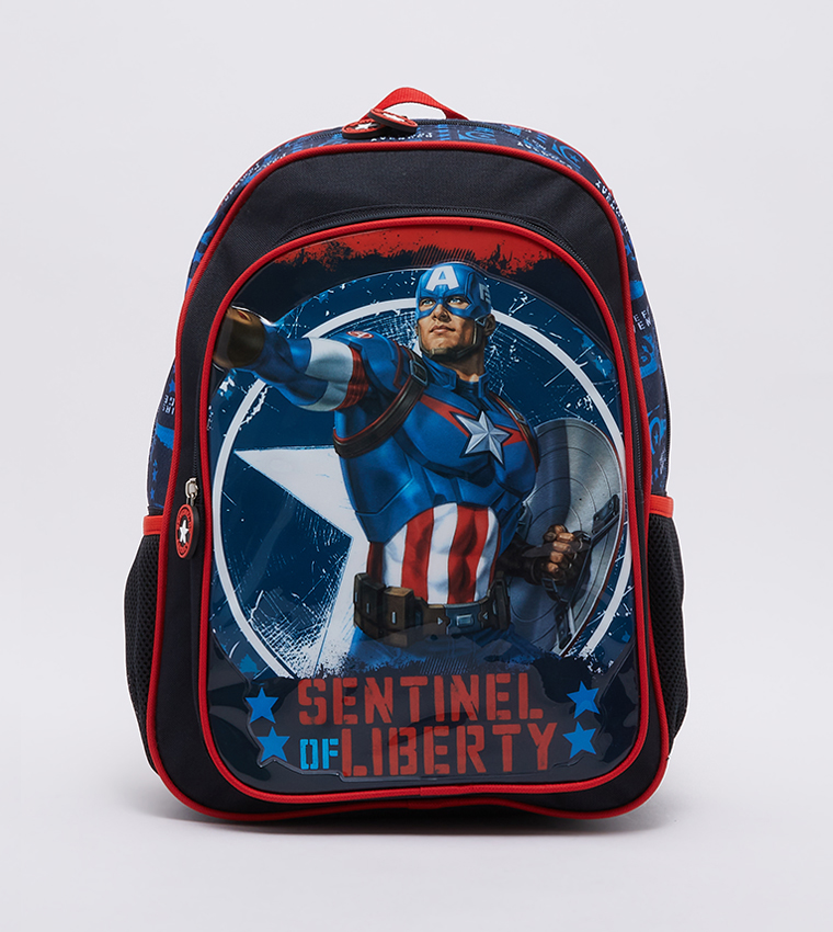  Avengers Capt. America Sentinel of Liberty 16 inches 3in1 Box Set with Backpack