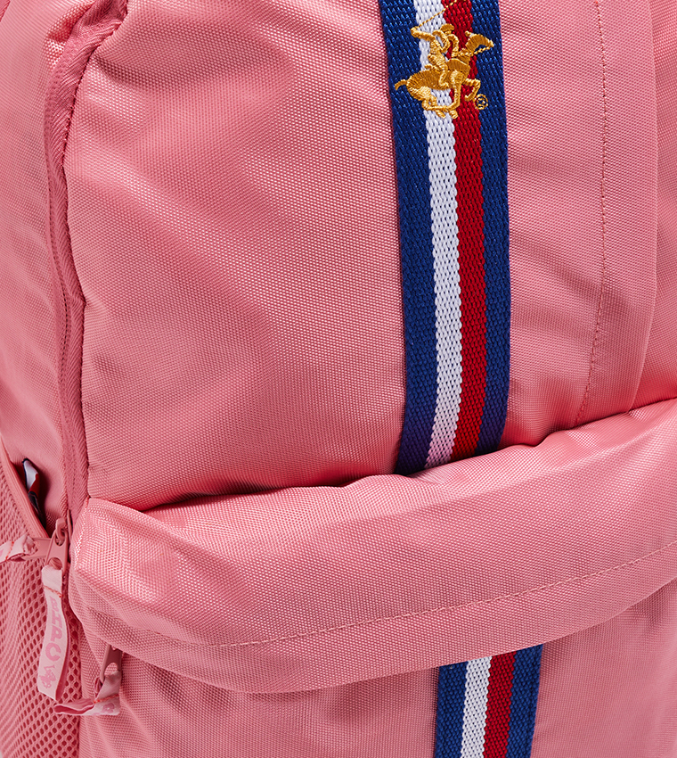 Logo Embroidered Backpack