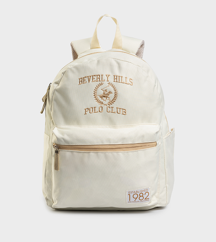 Logo Embroidered Backpack