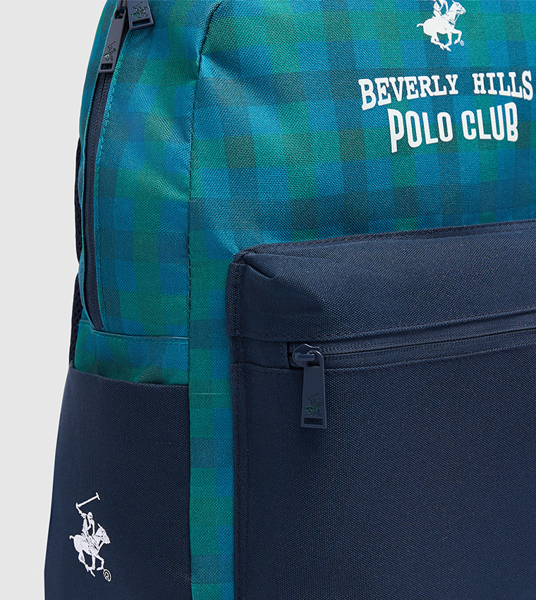 Plaid Zip Around Backpack