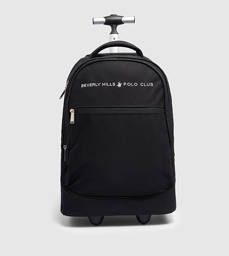 Logo Embroidered Trolley Backpack