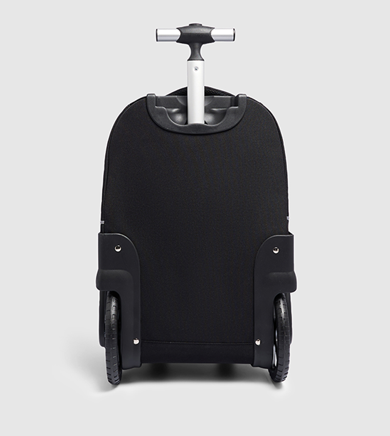 Logo Embroidered Trolley Backpack