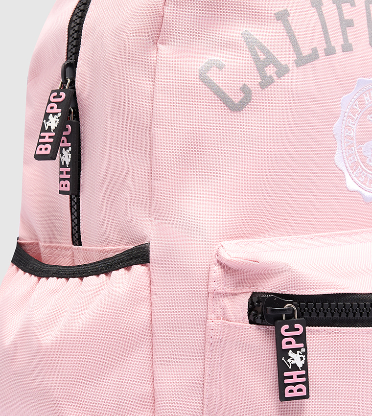 Logo Crest Embroidered Backpack