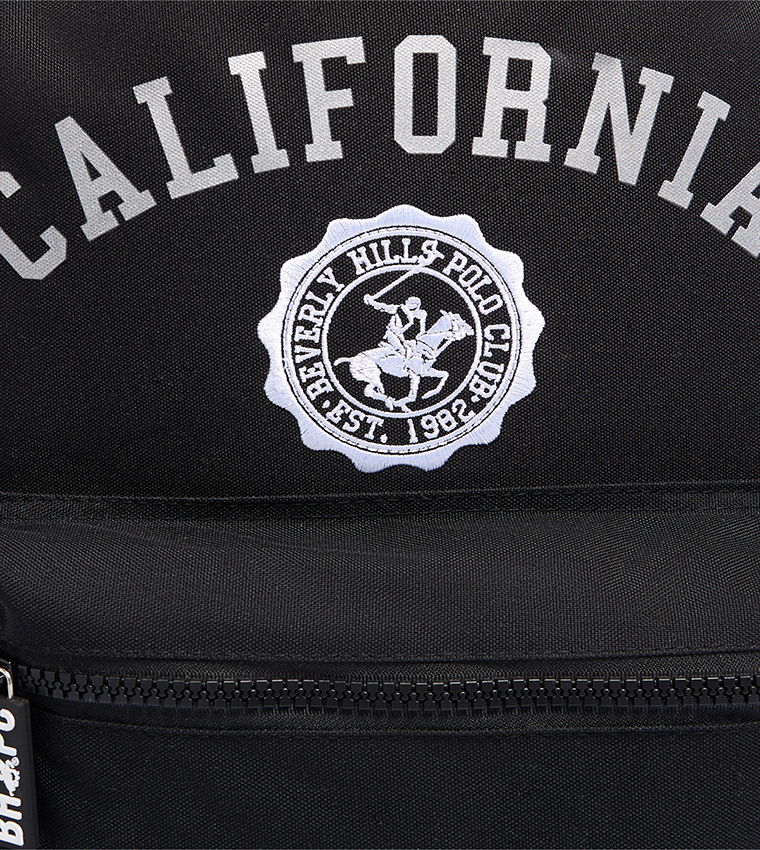 Logo Crest Embroidered Backpack