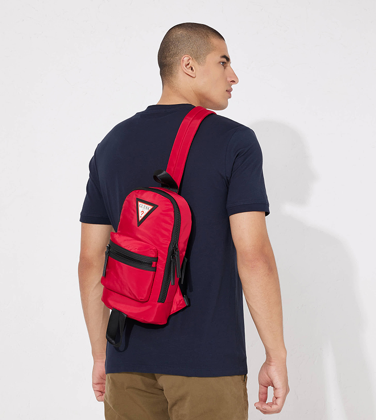 Guess originals mini sling backpack sale