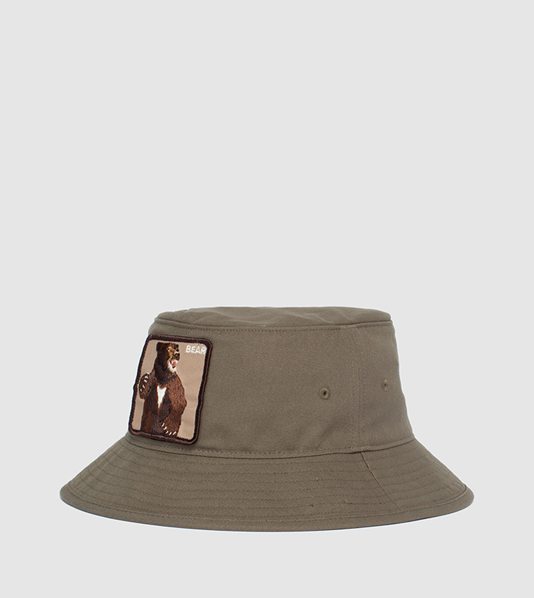 FIGHTING BEAR Bucket Hat