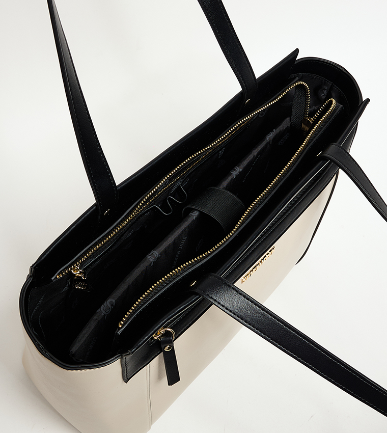 Contrast Detail Tote Bag