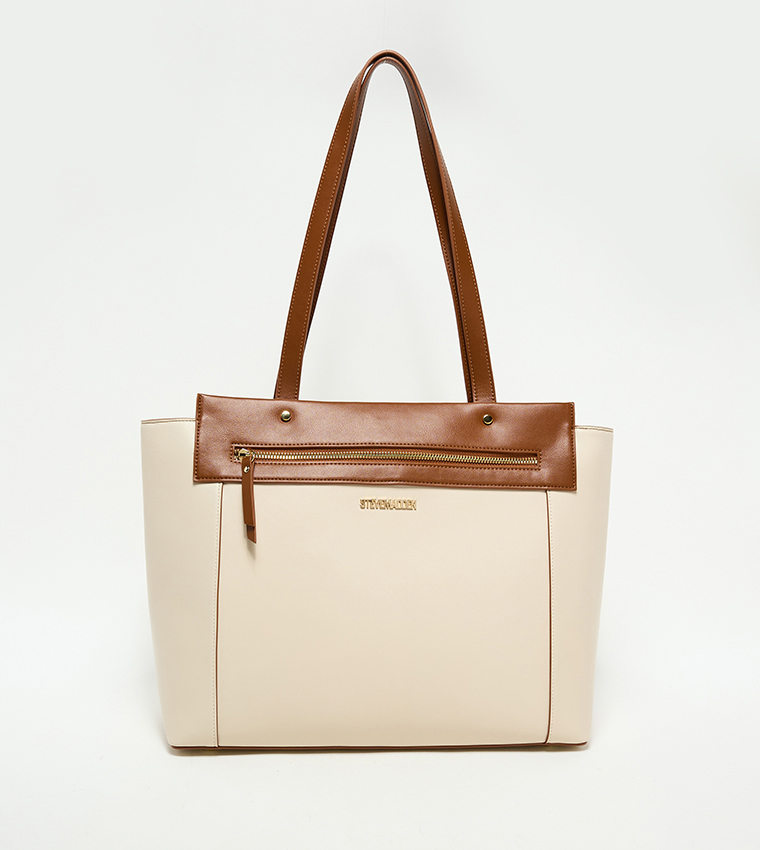 Contrast Detail Tote Bag