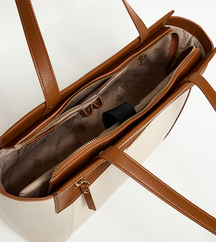 Contrast Detail Tote Bag