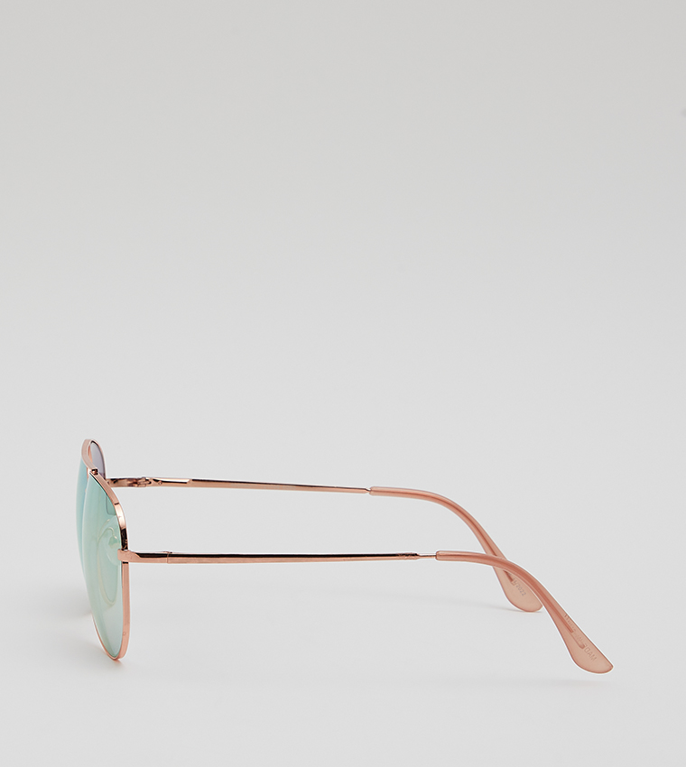 Aero Girls Colored Lens Aviator Sunglasses