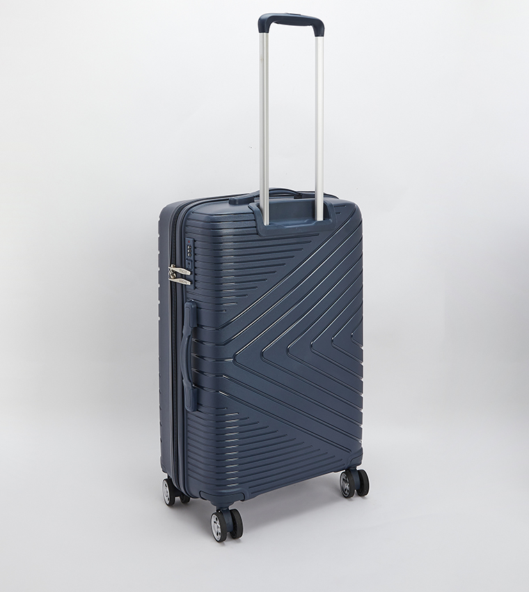 Solid Trolley Luggage Bag