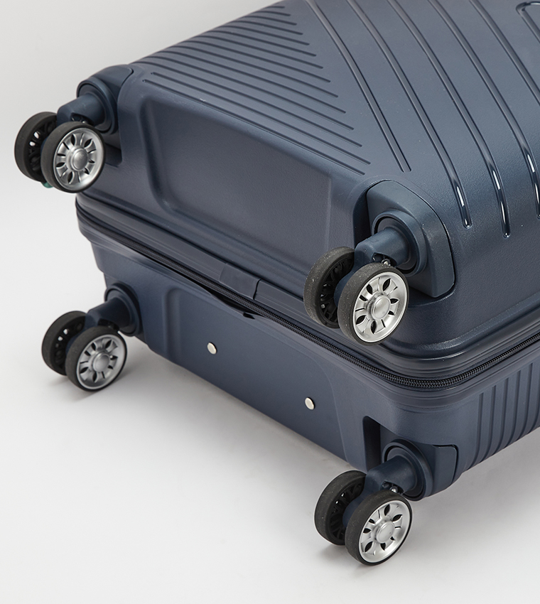 Solid Trolley Luggage Bag