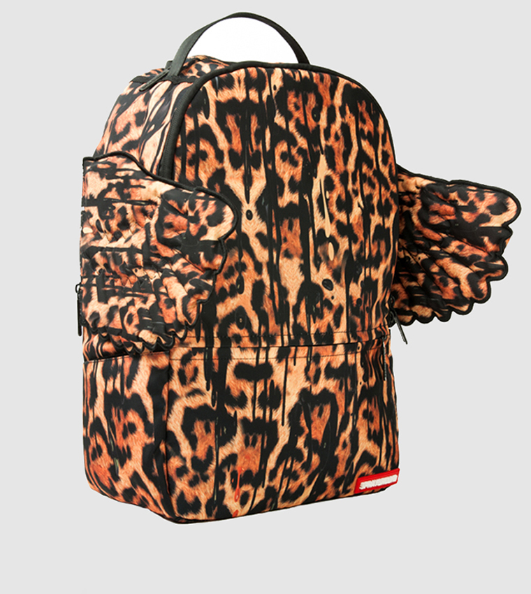 Buy Sprayground Leopard Drips Wings Backpack In Multiple Colors