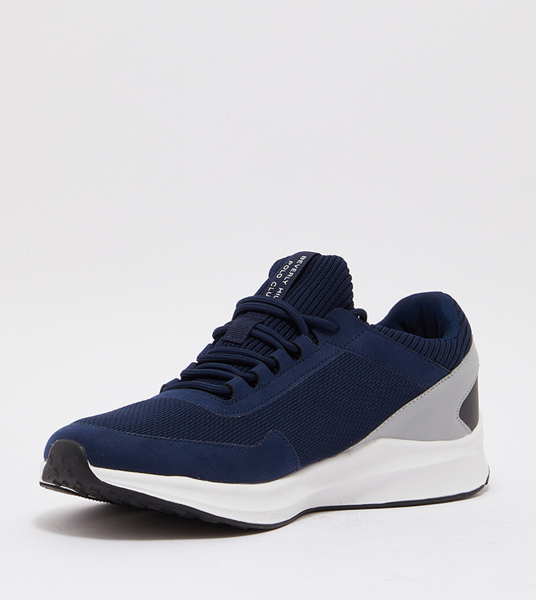 Buy Beverly Hills Polo Club Low Top Lace Up Sneakers In Blue ...