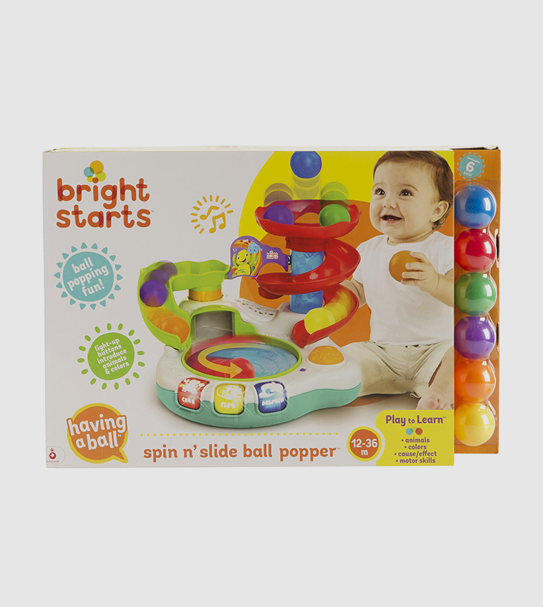 Bright starts spin store and slide