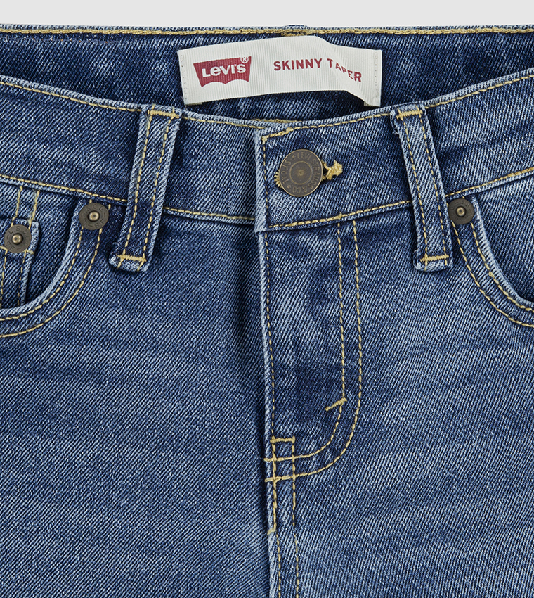 Washed Skinny Taper Fit Jeans