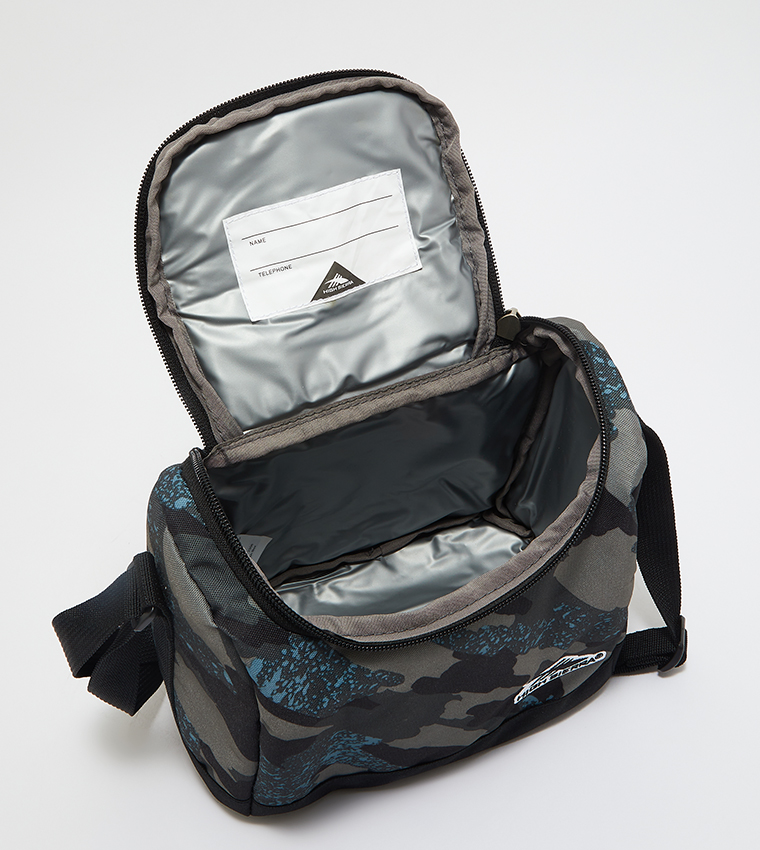 Icon Graffiti Print Lunch Bag