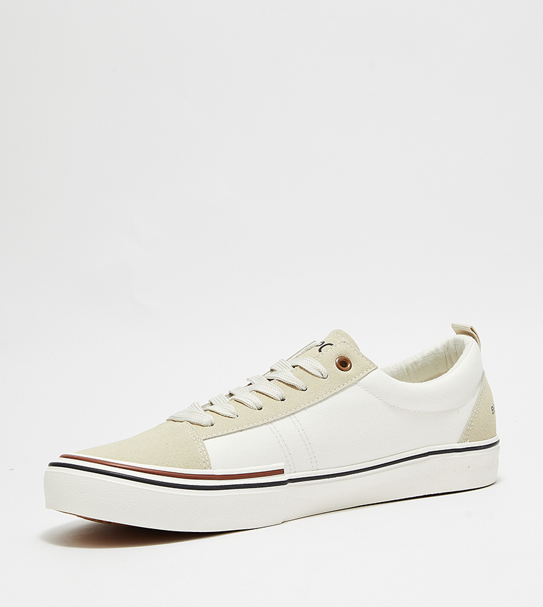 Color Block Canvas Shoes