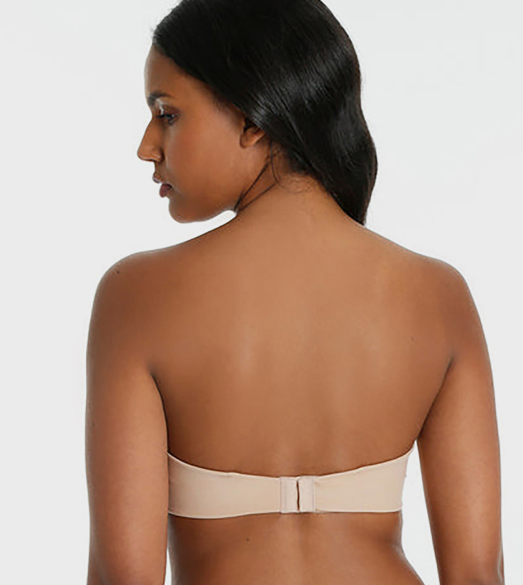 Solid Padded 6-Way Plunge Bra